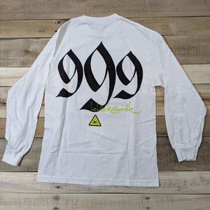 Black Scale 999 White Long Sleeve T-Shirt Wraith x 6th Wonder Size M